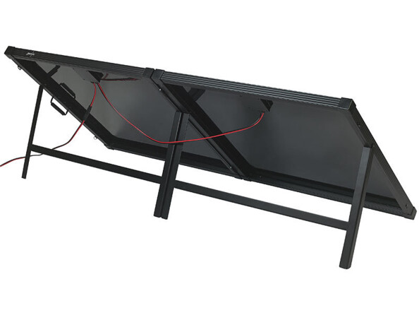 Panneau solaire pliable avec cellules solaires monocristallines - coloris noir