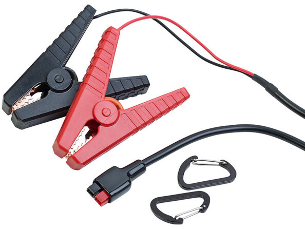 Adaptateurs Anderson sur les bornes de la batterie