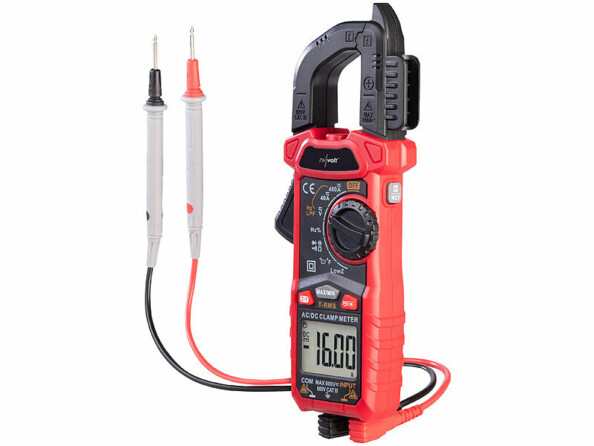 Pince ampèremétrique AC & DC jusqu'à 600 V