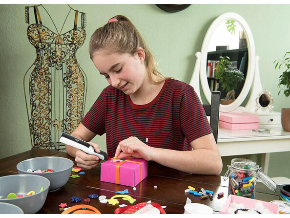 Pistolet à colle sans fil rechargeable loisirs créatifs