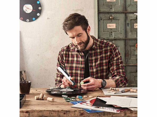 Pistolet à colle sans fil rechargeable bricolage