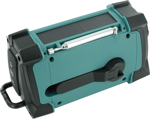 Radio de poche solaire DAB+ / FM SOL-1545 avec dynamo et lampe LED