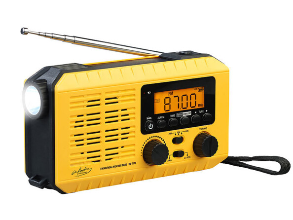 Radio solaire et dynamo FM/DAB+ SOL-1550, Radios FM / Numériques