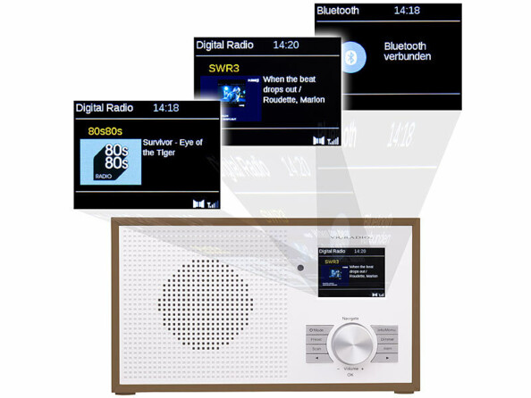 Radio FM/DAB+ avec fonction bluetooth 5.3