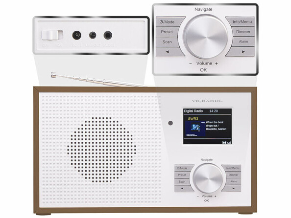 Radio FM/DAB+ avec fonction bluetooth 5.3