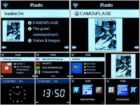 Radio Internet secteur connectée IRS-310