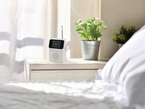 Radio secteur DAB+/FM MPS-820.bm avec détecteur de mouvement