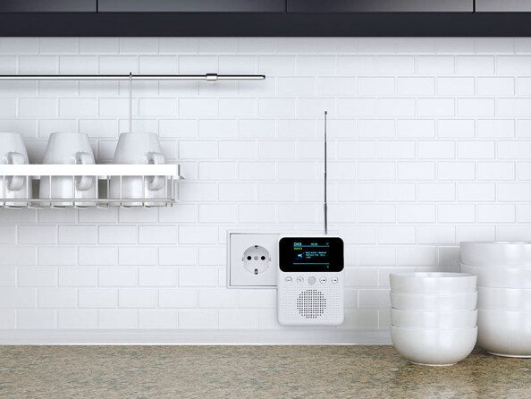 Radio secteur DAB+/FM MPS-820.bm avec détecteur de mouvement