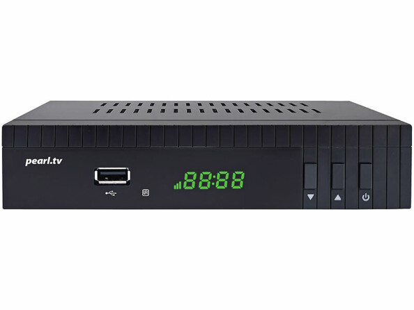 Récepteur TNT sat DSR-465 HDMI / Péritel vu de face