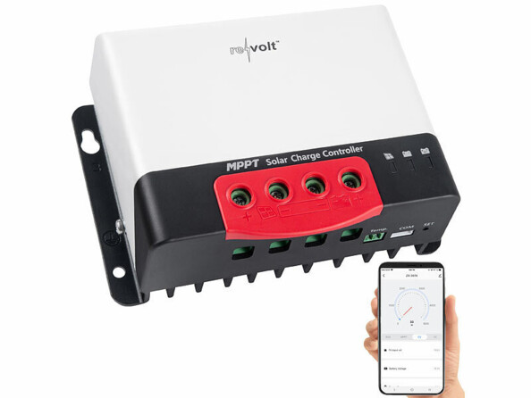 Régulateur solaire 20 A MPPT elesion 12/24 V