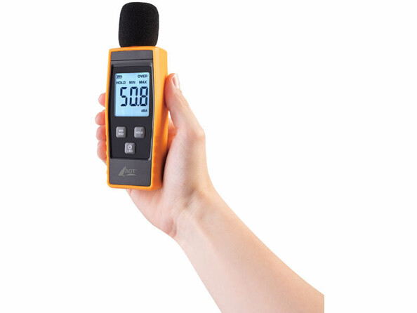 Sonomètre numérique avec écran LCD