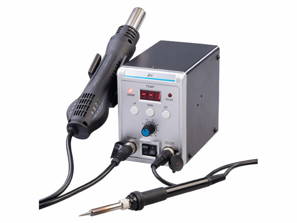 Station de soudage numérique et air chaud 500 °C / 700 W numérique