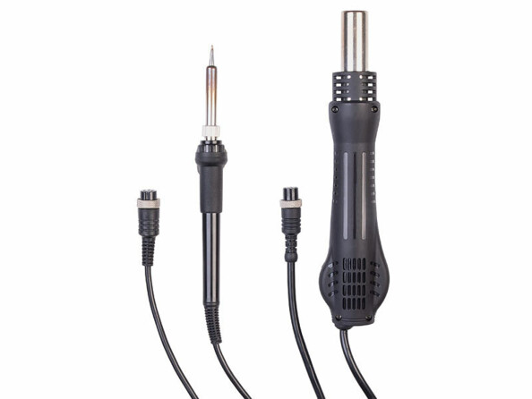fer à souder numérique et pistolet à air chaud
