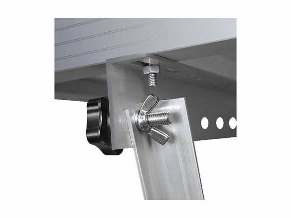 Support réglable en aluminium pour panneau solaire 37 cm