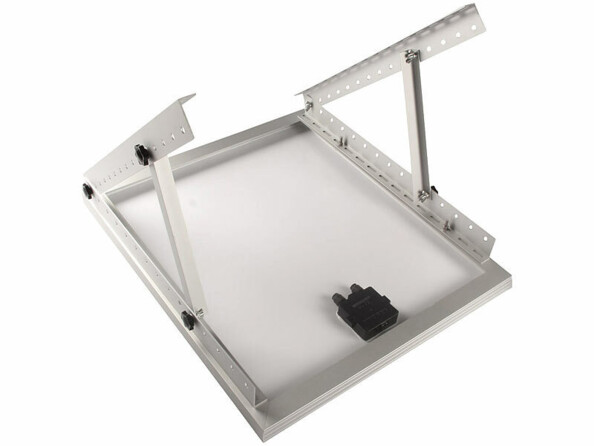 Support réglable en aluminium pour panneau solaire 37 cm