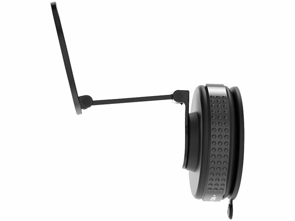 Support smartphone à ventouse magnétique en métal compatible MagSafe vu de côté