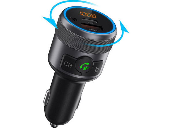 Transmetteur FM bluetooth 5.1 mains libres