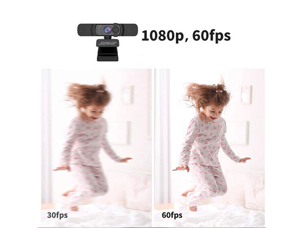 captures d'écran de la Webcam USB, comparatif fps.