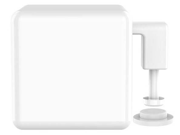 Actionneur d'interrupteur connecté avec commandes vocales vue latérale