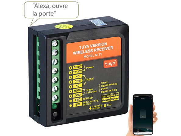 systèmes d'ouverture et de fermeture de porte connecté avec application