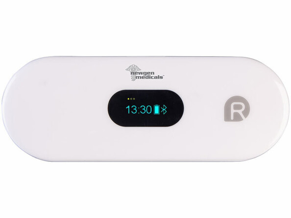 Appareil de mesure ECG mobile connecté avec écran OLED