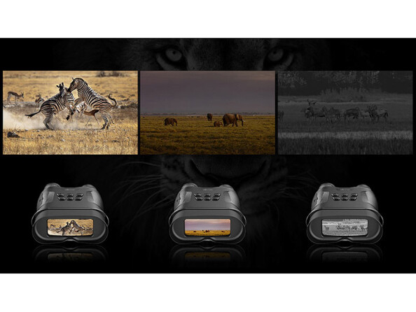 Appareil de vision nocturne avec caméra full HD modèle DN-850. Mise en situation.