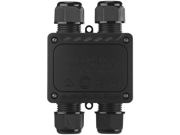 Boîtier de connexion d'extérieur pour 4 câbles de Ø 9 - 14 mm