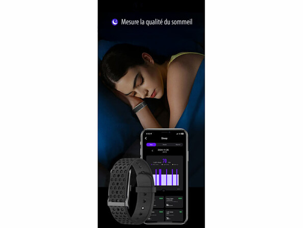 Bracelet fitness connecté