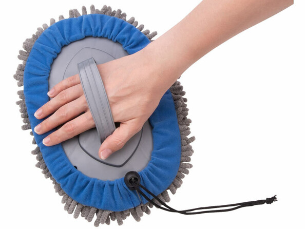 gant de lavage auto microfibres