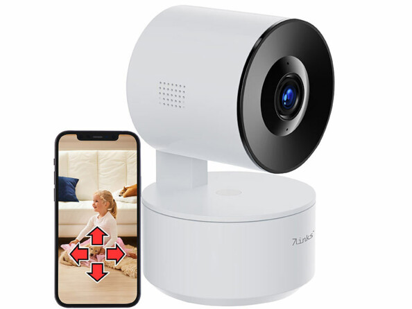 Caméra de surveillance connectée Pan-Tilt 2K IPC-925
