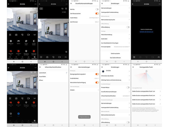 Caméra de surveillance dôme IPC-420 7Links captures d'écrans