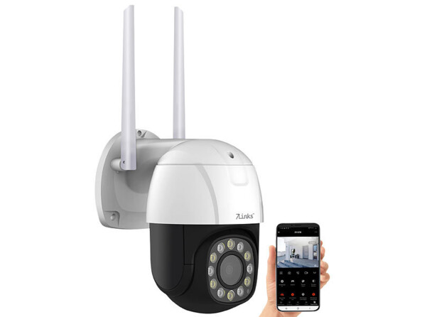 Caméra de surveillance IP dôme PTZ connectée 2K+ IPC-420