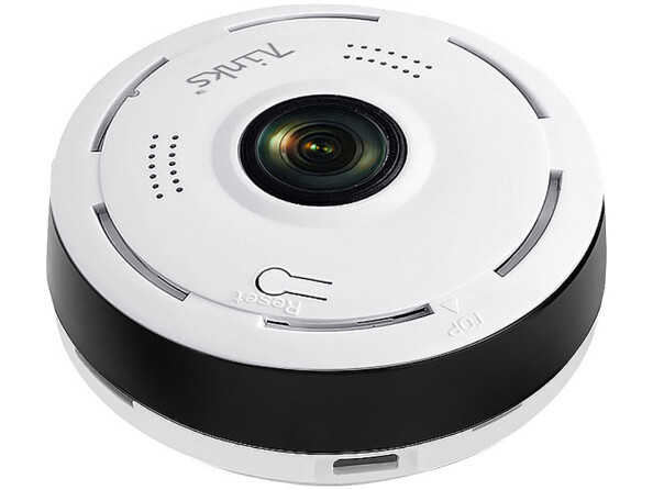 Caméra de surveillance IP panoramique connectée 2K IPC-530.wide avec vision nocturne