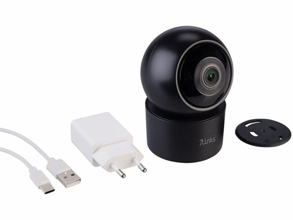 Caméra IP Pan-Tilt 2K connectée IPC-495