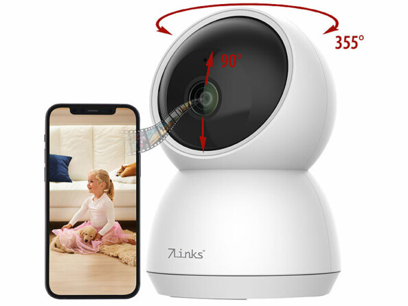 Caméra de surveillance motorisée Pan-Tilt connectée 4K IPC-570.uhd