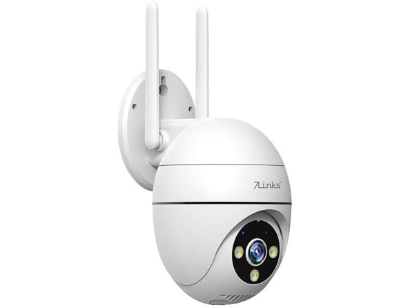 Caméra IP connectée d'extérieur 2K IPC-740 avec Pan-Tilt et suivi de personnes