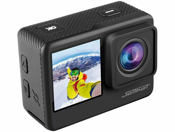 Action cam sport connectée 6K DV-950.WiFi avec 2 écrans couleur