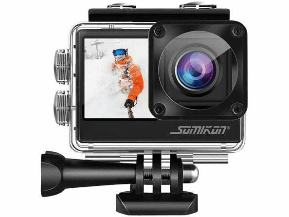 Caméra sport connectée 6K DV-950.WiFi avec 2 écrans couleur