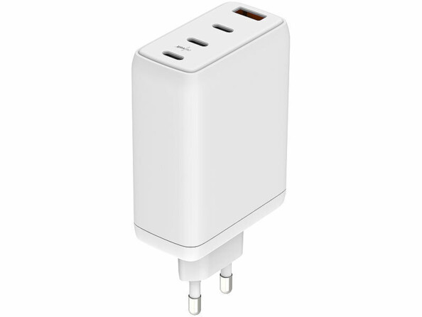 Chargeur secteur GaN 4 ports USB-A / USB-C 120W