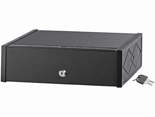 Coffre-fort connecté avec lecteur d’empreinte digitale