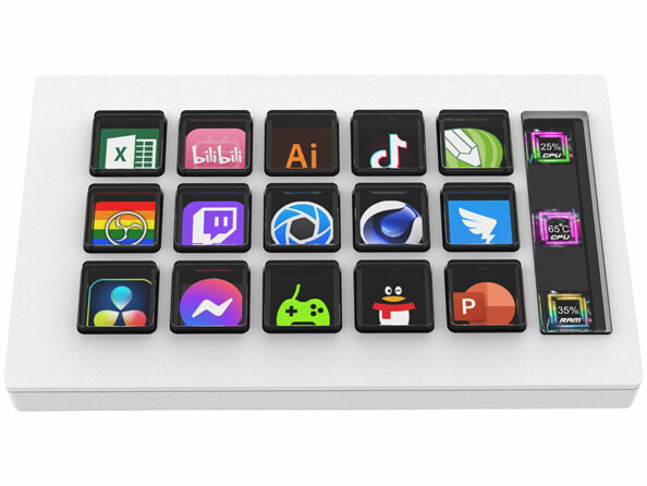 Console streamdeck 15 rouches