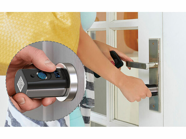 Cylindre de porte connecté avec lecteur d'empreinte TSZ-535