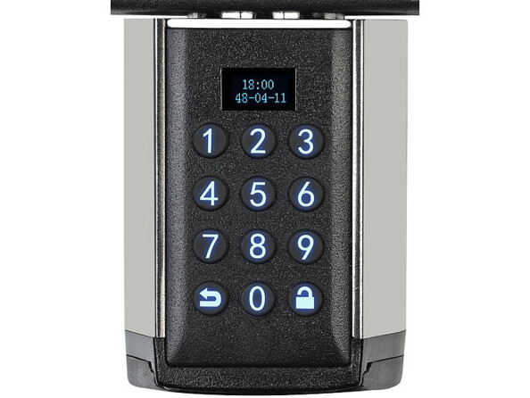 Cylindre de porte électronique avec application et code