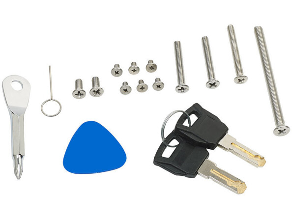 Cylindre de porte électronique connecté avec code chiffré et 2 clés TSZ-500