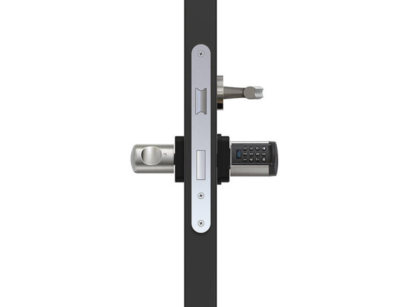 Cylindre de porte électronique connecté avec code chiffré et 2 clés TSZ-500