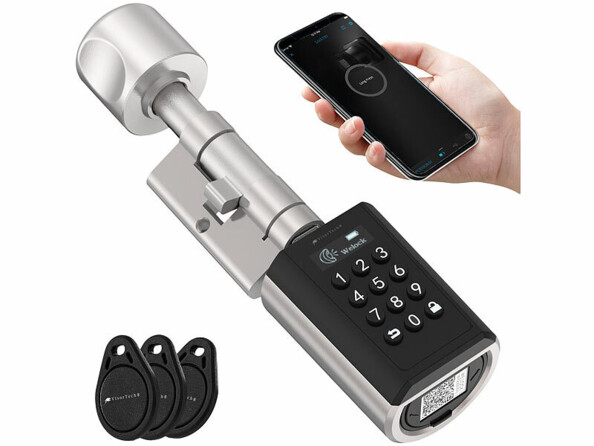 Cylindre de porte électronique connecté TSZ-520.thin
