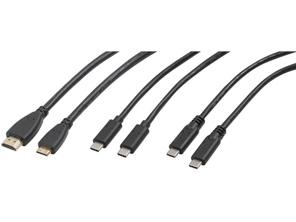 Écran tactile IPS modèle EZM-300 4k UHD. Connectique.