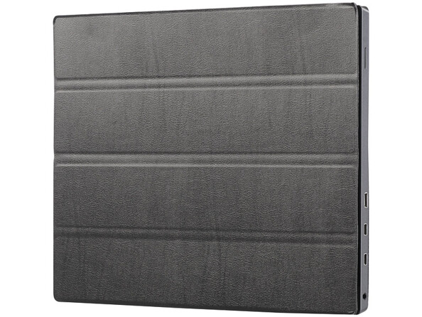 Écran tactile IPS modèle EZM-300 4k UHD. Coque de protection 2 en 1 avec fonction pied de support.