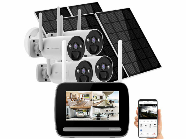 Enregistreur vidéo connecté et intelligent avec 4 caméras DSC-500.CAM