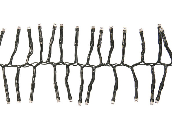 Guirlande lumineuse 600 LED - 6 m - Blanc chaud